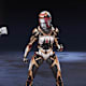 A Legendary recolored Wraith skin from Apex Legends Death Dynasty Collection Event.